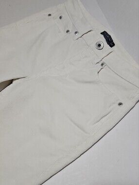 Vineyard Vines Light Cream Straight-Leg Corduroy Jeans Size 26